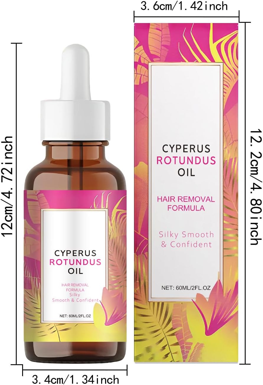 Cyperus Rotundus Oil for Hair Reduction