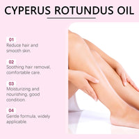 Cyperus Rotundus Oil for Hair Reduction