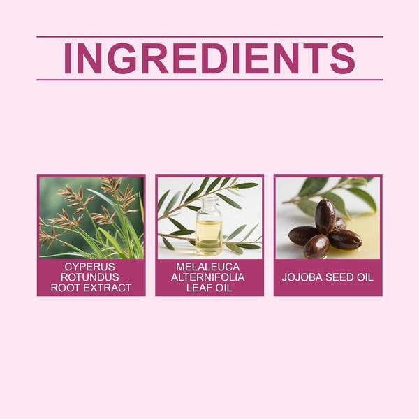 Cyperus Rotundus Oil for Hair Reduction