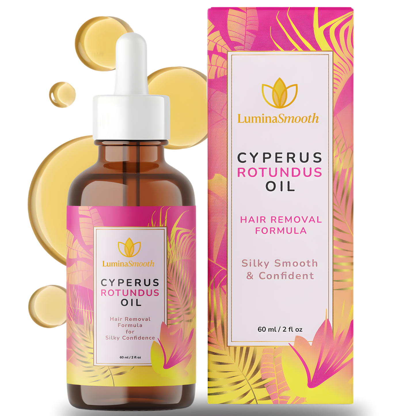 Cyperus Rotundus Oil for Hair Reduction